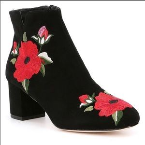Kate Spade Floral Booties women’s size 5.